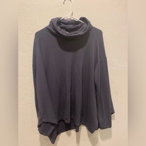 Athleta Grey Turtleneck Sweater || S || Athleta